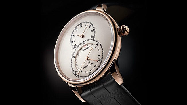 Jaquet Droz, Grande Seconde Quantieme Ivory Enamel, Ref. : J007033200