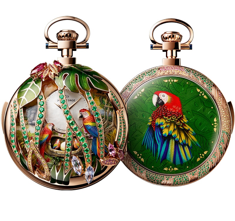 Parrot Repeater Pocket Watch, J080533000