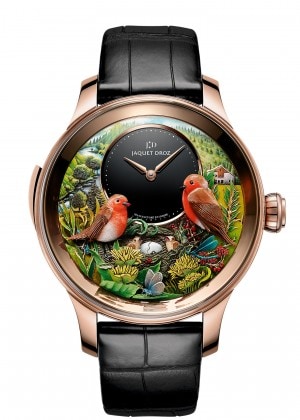 Jaquet droz tropical 2025 bird repeater price