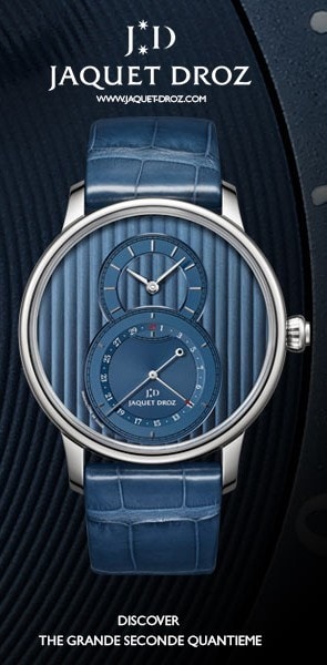 雅克德罗（Jaquet Droz）以跳秒大秒针（Grande Seconde Deadbeat）腕表