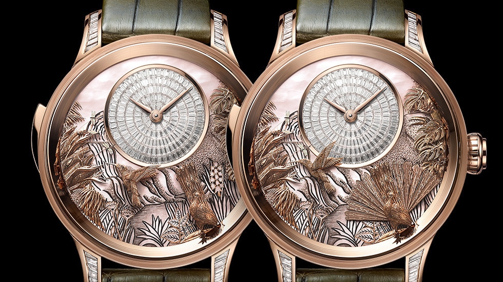 Jaquet droz tropical bird hotsell repeater price